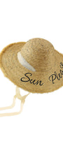 Coastal Grace Embroidered Wide-Brim Straw Hat