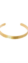 Sacred Inscription Open Cuff Bracelet
