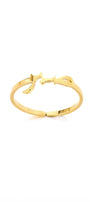 Divine Flow Allah Calligraphy Open Ring – Gold