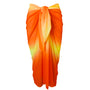 Sunset Glow Ombre Beach Sarong Wrap- Swim Cover Up