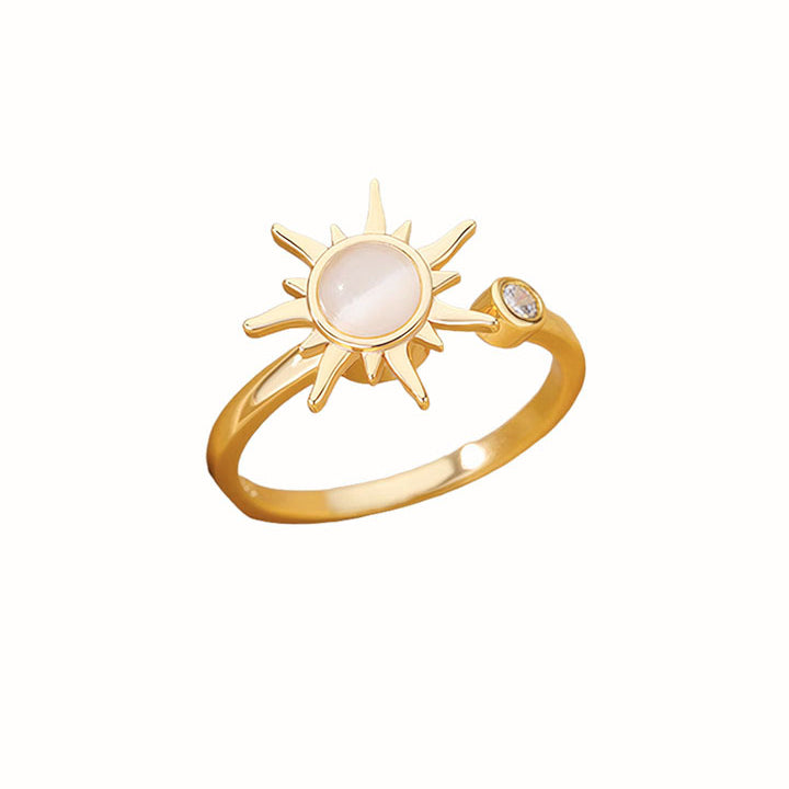 Sunburst Open Ring – Gold