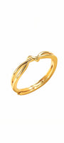 Knot Band Ring – Gold
