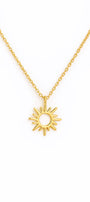 Minimalist Sunbeam Necklace