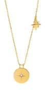 Starburst Disc Necklace