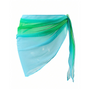 Aqua Breeze Ombre Beach Sarong Wrap- Swim Cover Up