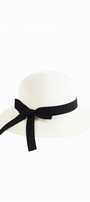 Bow-Knot Sun Hat – White