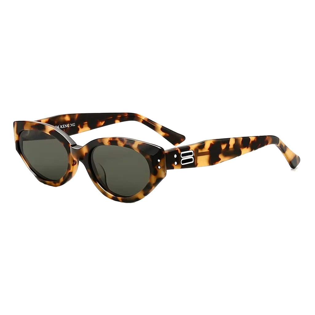 Tariq Retro Cat Eye Sunglasses – Tortoiseshell