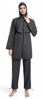 Quick-Dry UPF 3-Piece Modest Swimsuit – Black