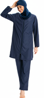 Quick-Dry UPF 3-Piece Surf Swimsuit – Navy
