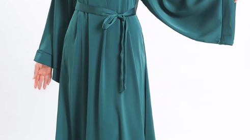 how to wear abaya in summer?