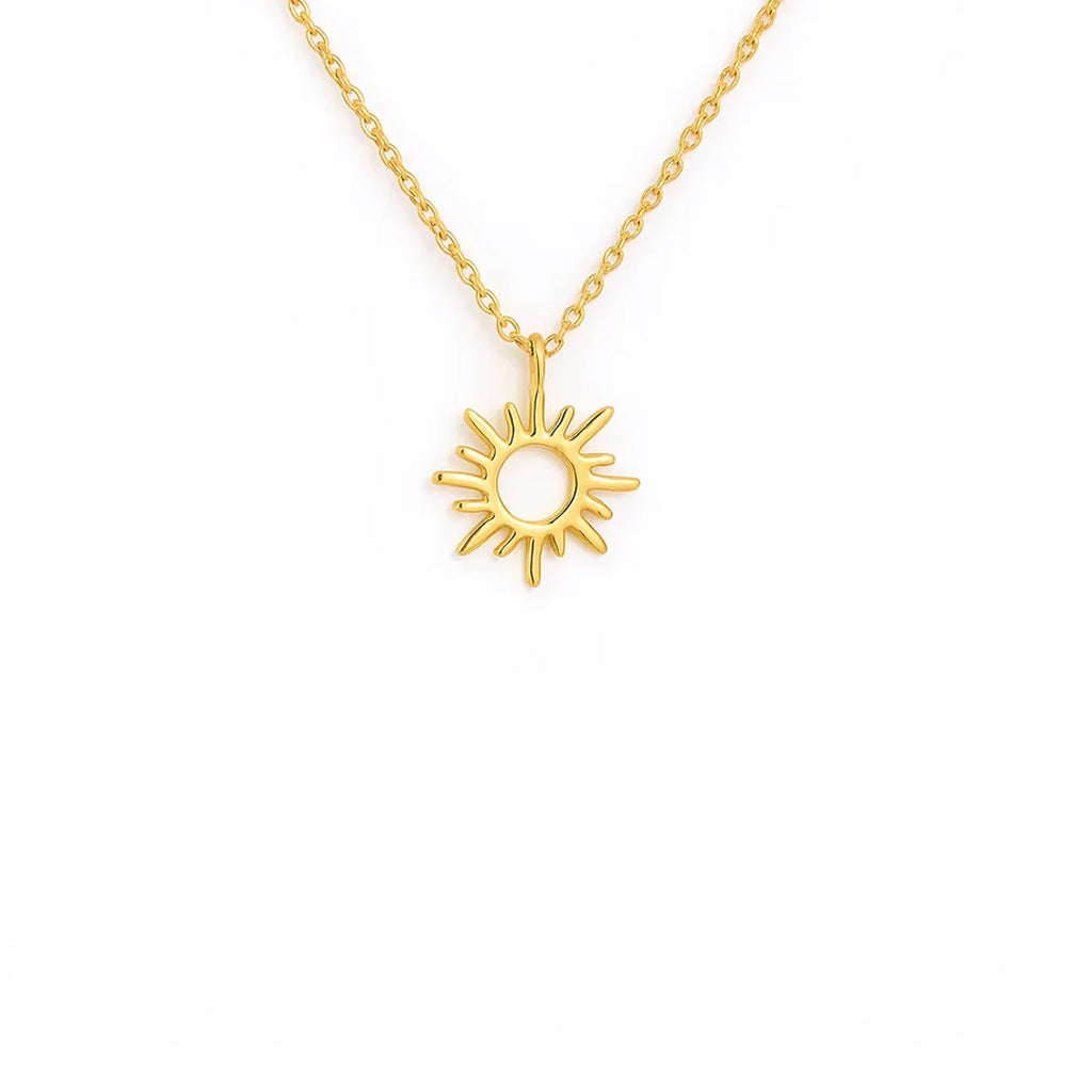 Minimalist Sunbeam Necklace