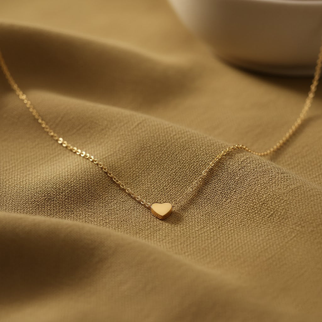 Eiman Subtle Heart Necklace