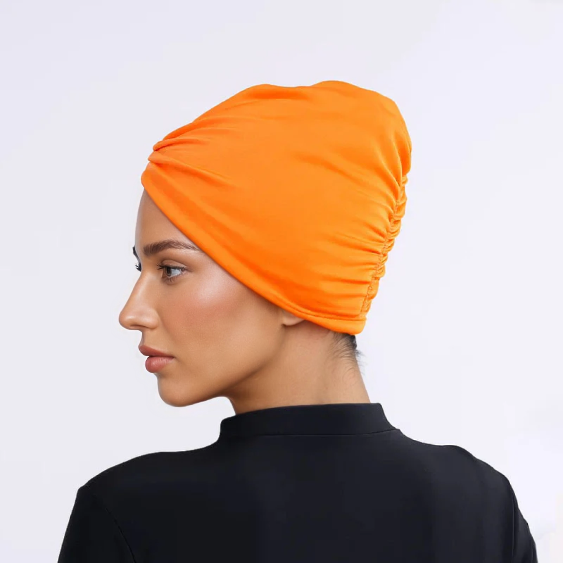 Monel Swim Cover Up-Orange