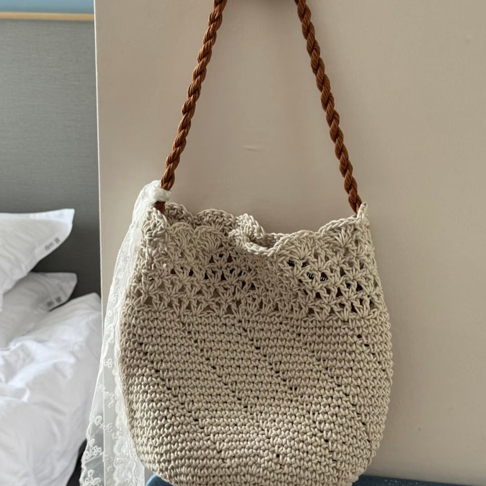 Amani Shoulder Bag - Beige