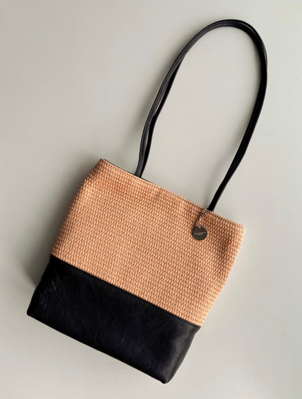Areeba Shoulder Tote  Bag - Khaki