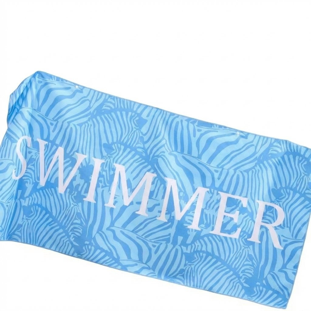 Portable Quick-Dry Beach Towel Soft Double-Sided Sports Towel-Ocean Blue