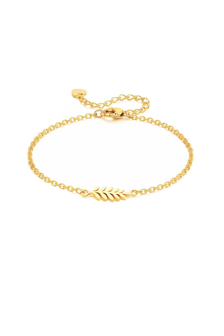 Olive Branch Bracelet – Gold