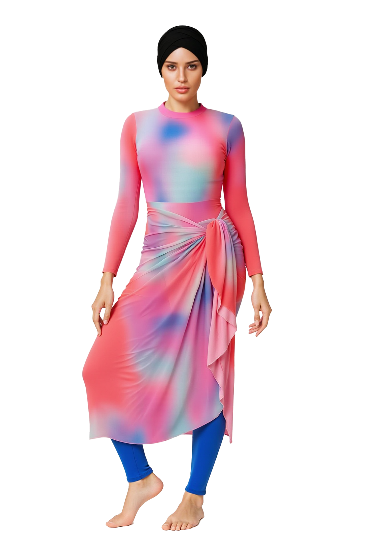 Asma Modest Burkini 3-Piece Full Coverage Swim Set