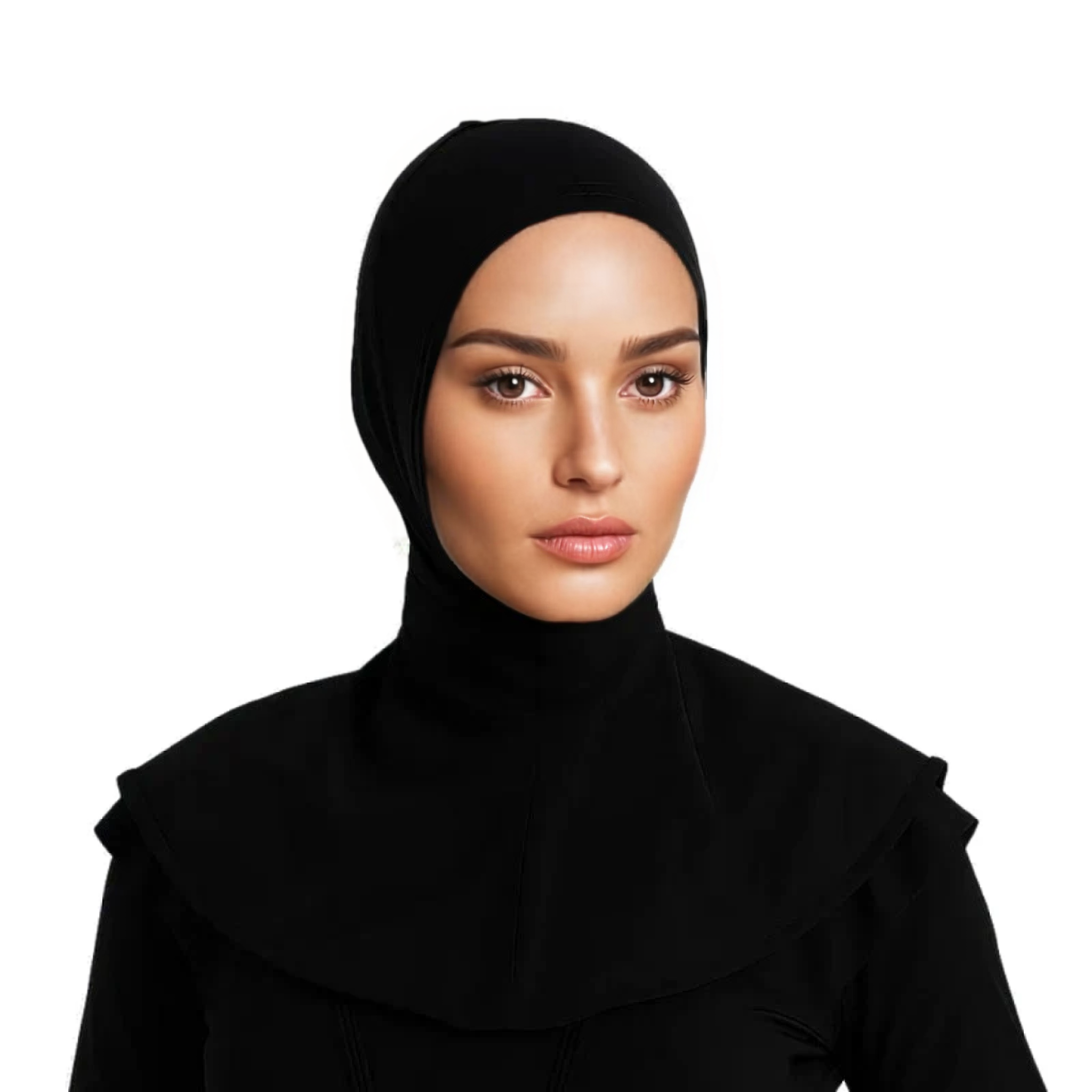 Monel Swim Pull Over Hijab – Black