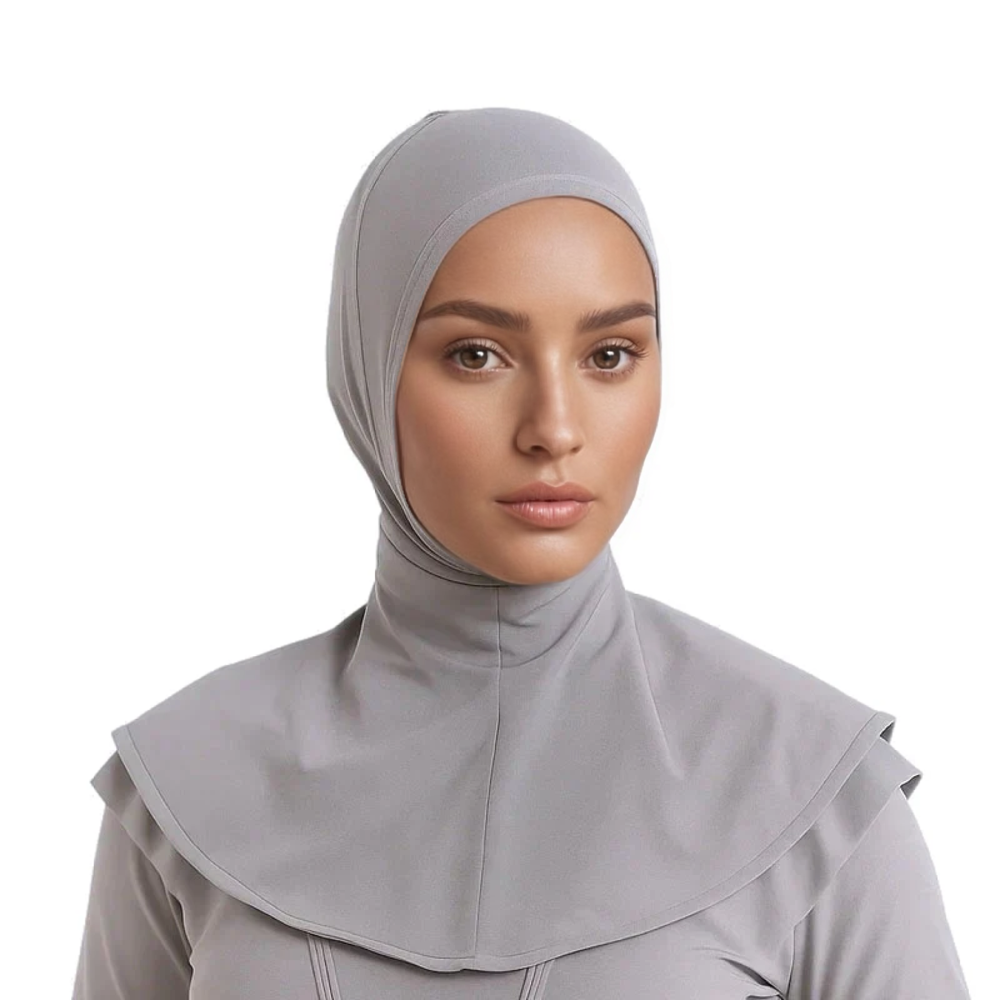 Monel Swim Pull Over Hijab – Slate Gray