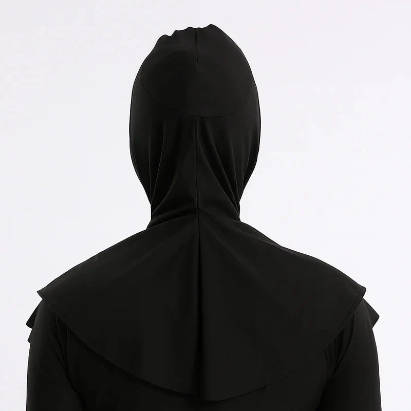 Monel Swim Pull Over Hijab – Black