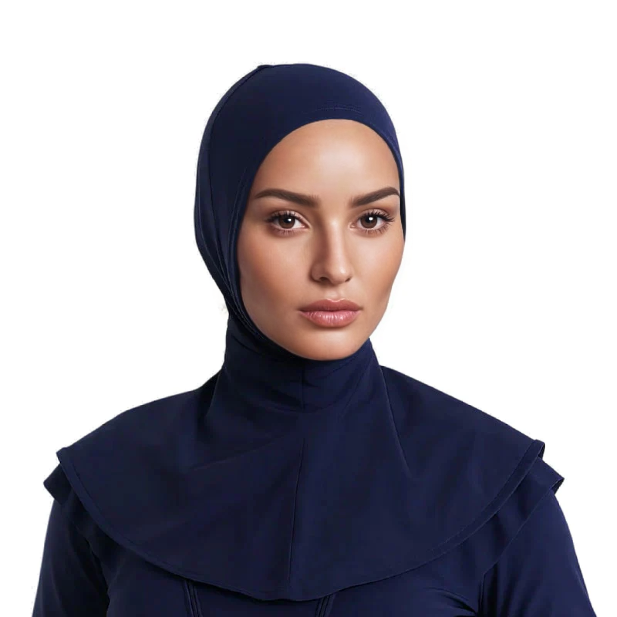 Monel Swim Pull Over Hijab – Navy Blue