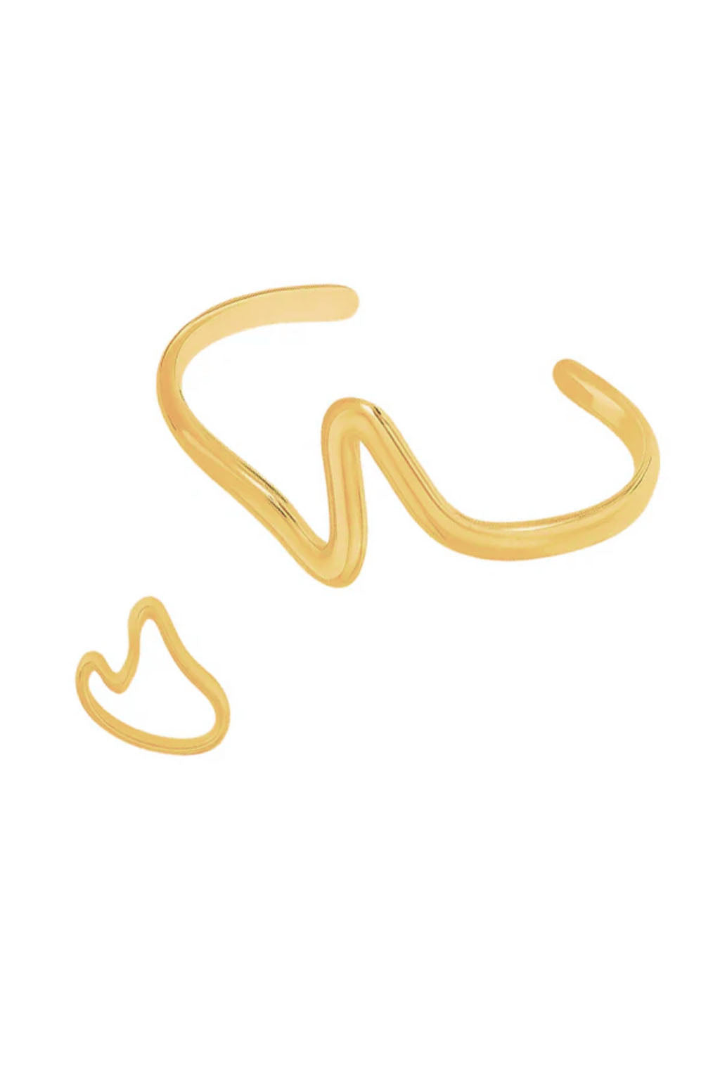 Serpentine Grace Set – Cuff & Ring