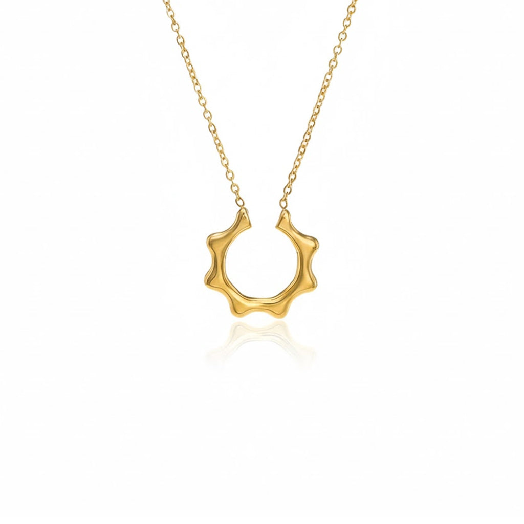 Sabr Radiant Circle Necklace