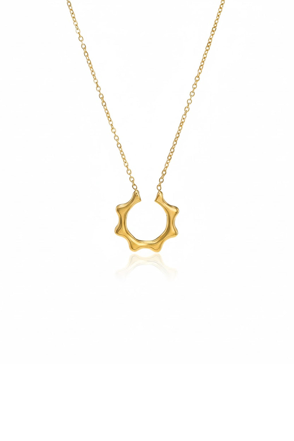 Sabr Radiant Circle Necklace