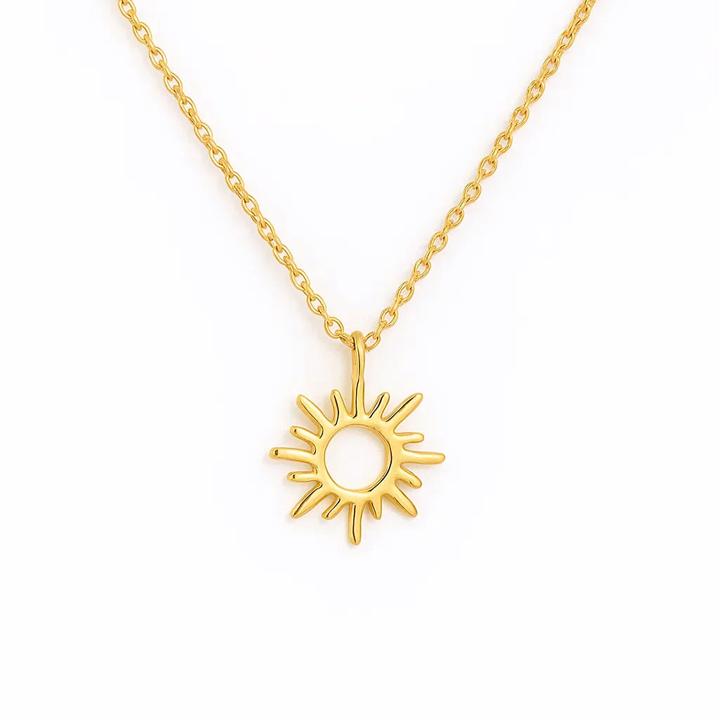 Minimalist Sunbeam Necklace