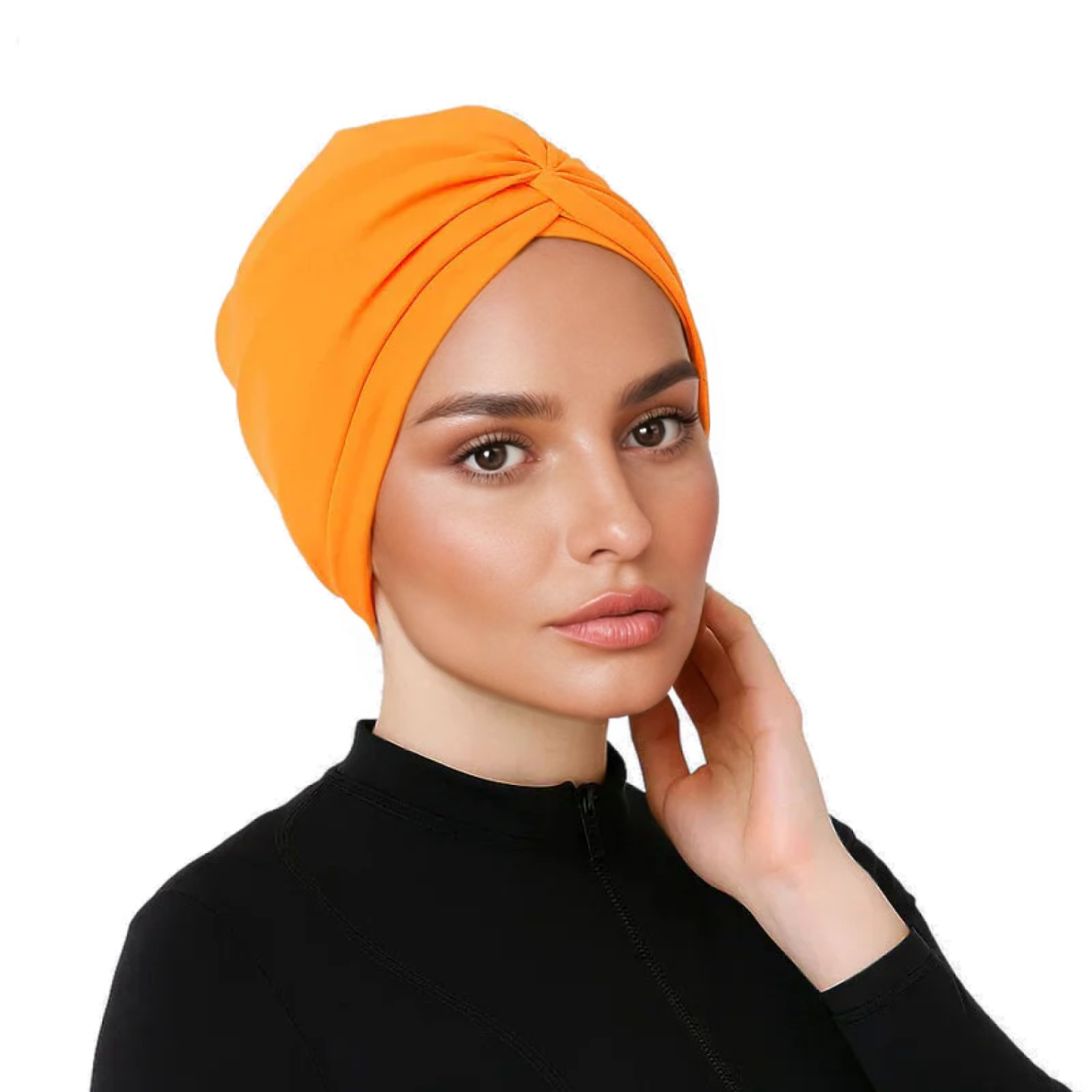 Monel Swim Cover Up-Orange