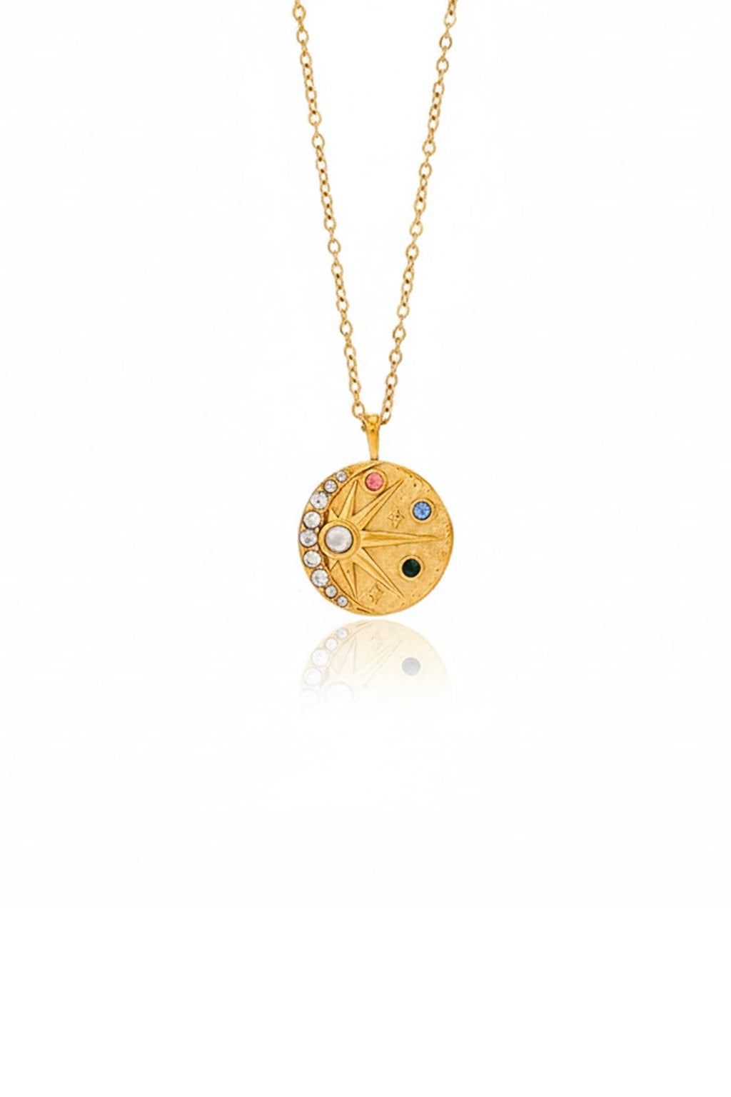 Rida Celestial Compass Necklace