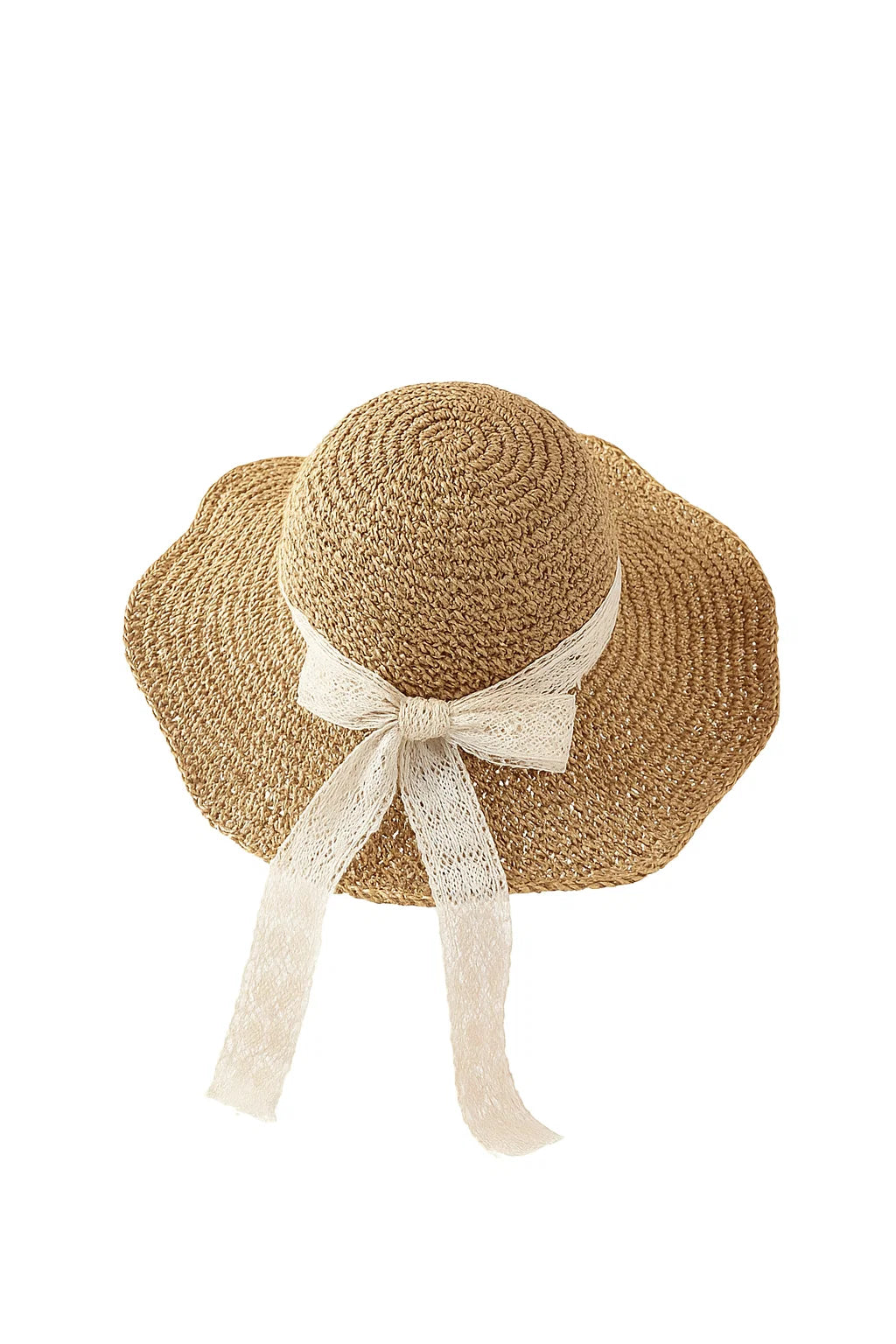 Wide-Brim Straw Hat
