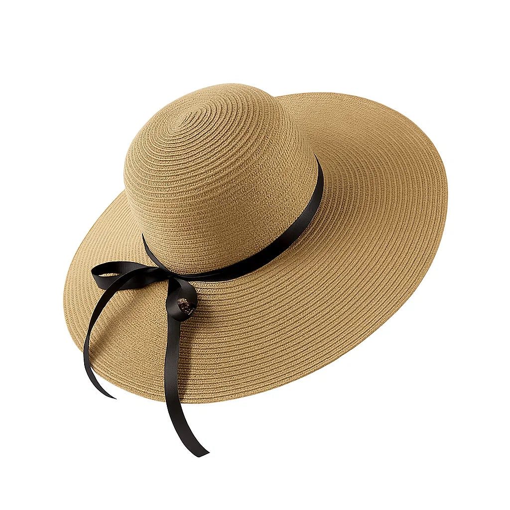Natural Straw Beach Hat