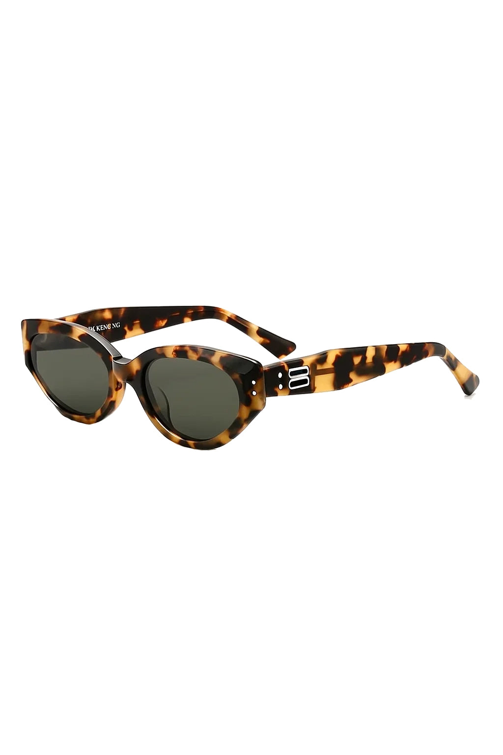 Tariq Retro Cat Eye Sunglasses – Tortoiseshell