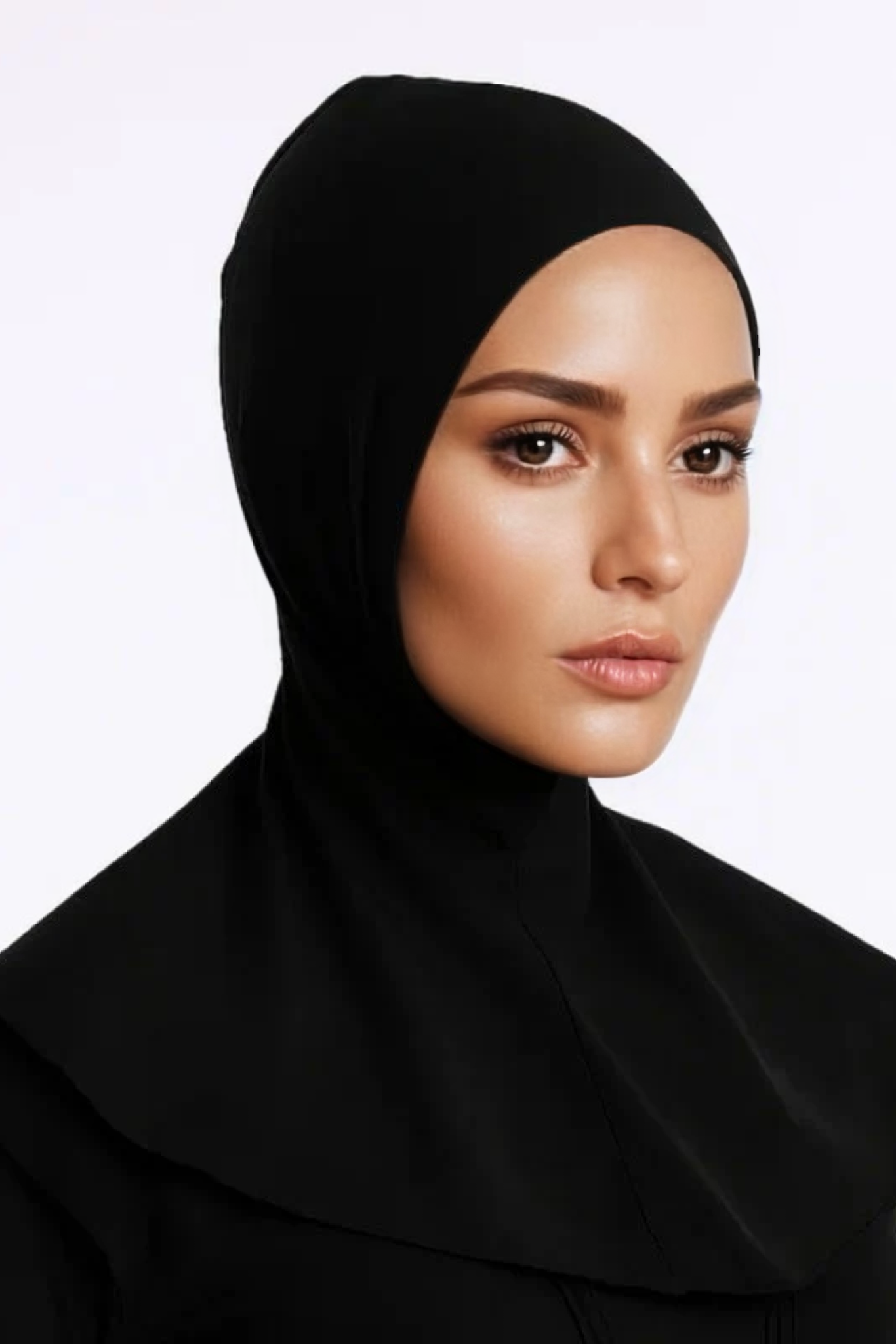 Monel Swim Pull Over Hijab – Black