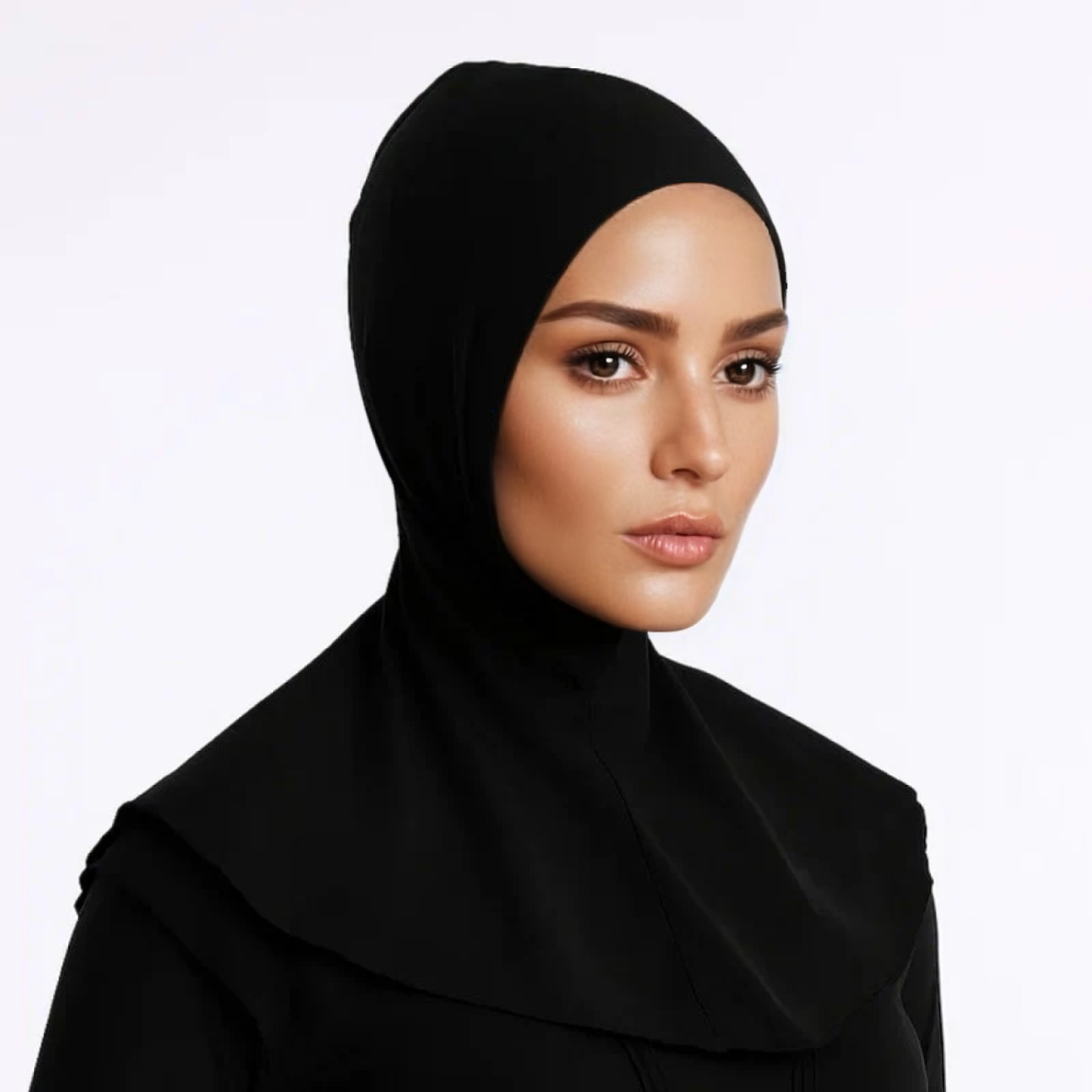 Monel Swim Pull Over Hijab – Black